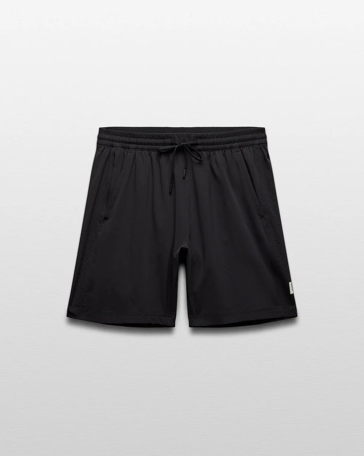 Reigning Champ 4-Way Stretch Nylon Standard Training Short 7” - Black