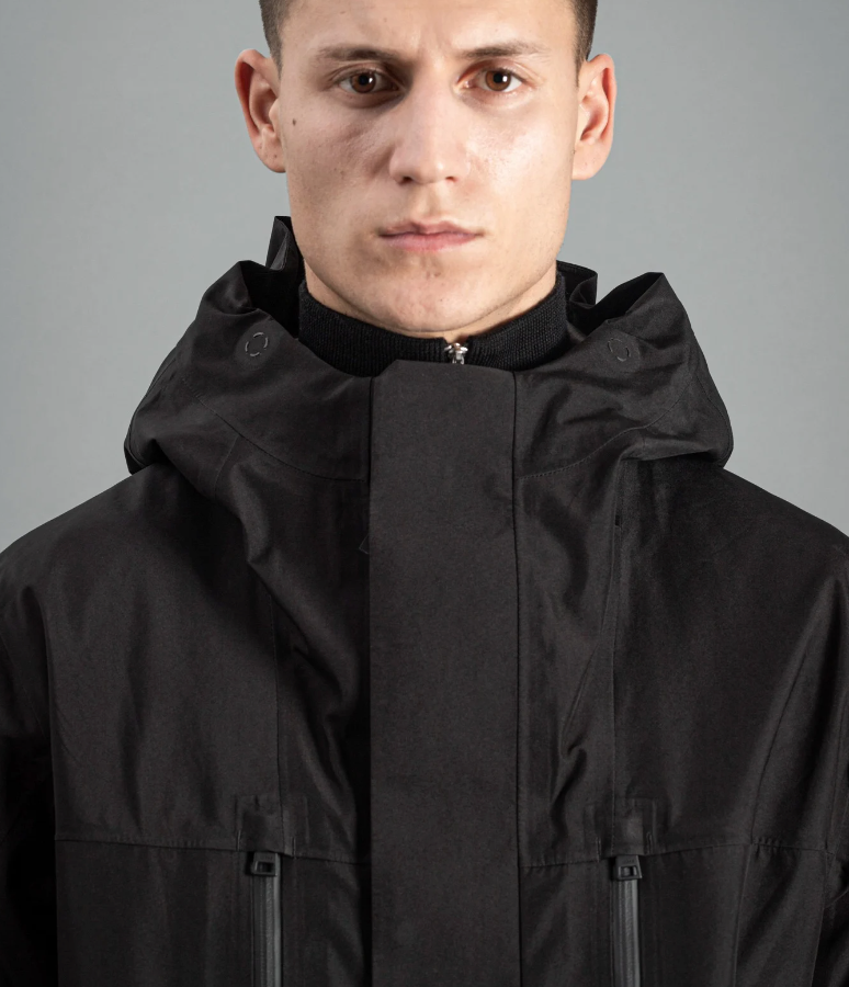 Norse Projects Gore-Tex 3L Hooded Parka Jacket - Black