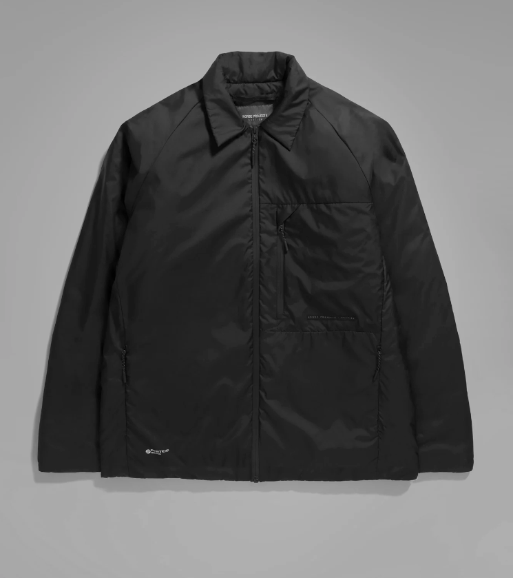 Norse Projects Pertex Quantum Midlayer Shirt - Black Norse Projects Pertex Quantum Midlayer Shirt - Black