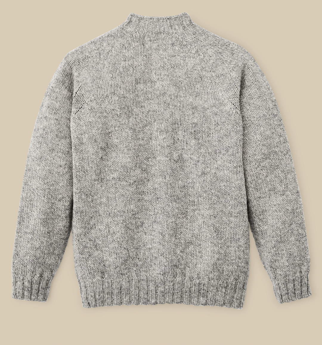 Filson Heritage 3-Gauge Wool Sweater - Oat Heather