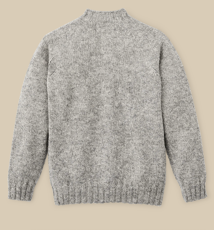 Filson Heritage 3-Gauge Wool Sweater - Oat Heather