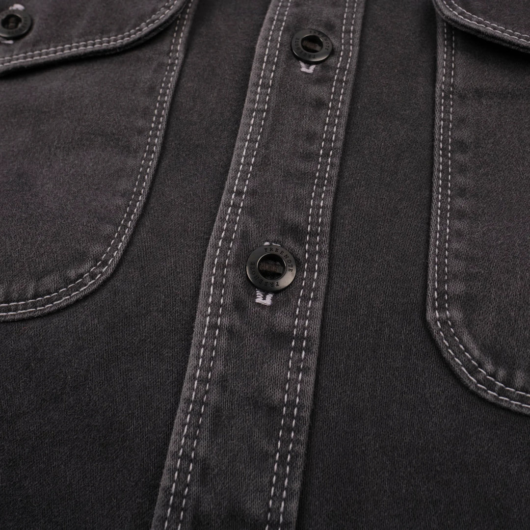 Freenote Cloth Utility Shirt - Charcoal