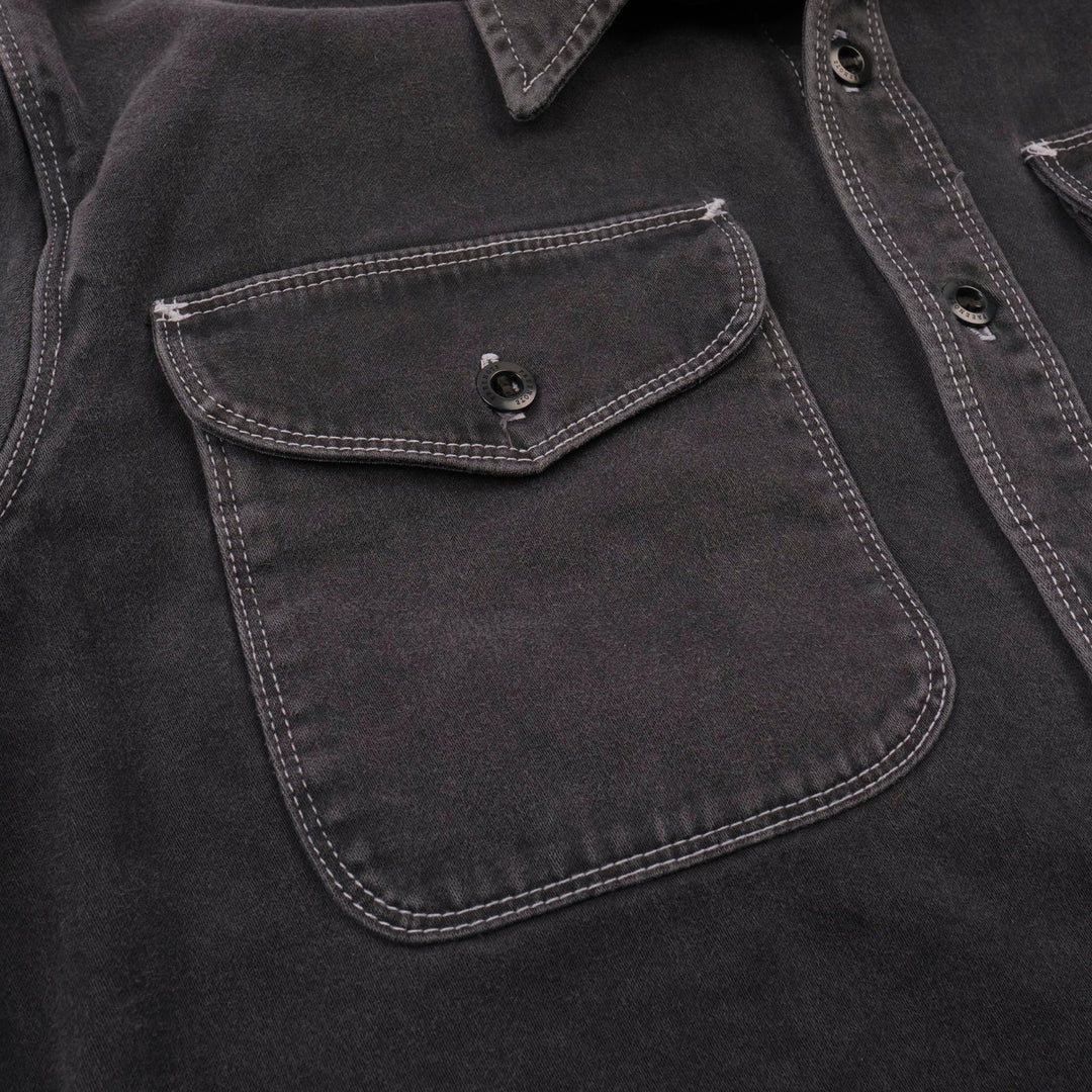 Freenote Cloth Utility Shirt - Charcoal