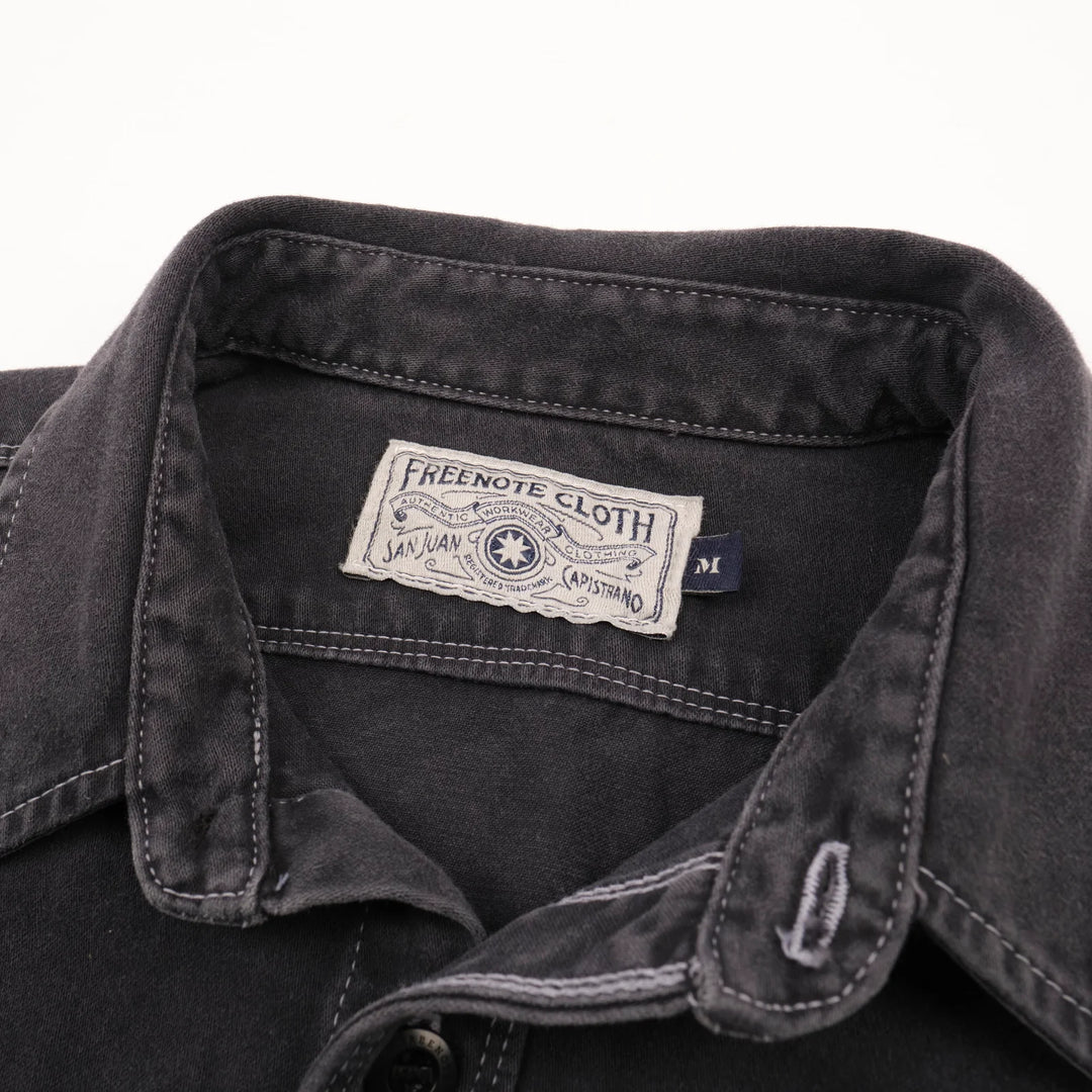 Freenote Cloth Utility Shirt - Charcoal