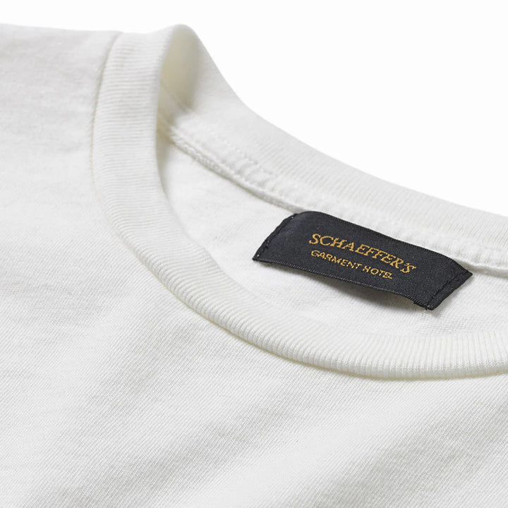 Schaeffer’s Garment Hotel Ringspun 40's Tee - Off White