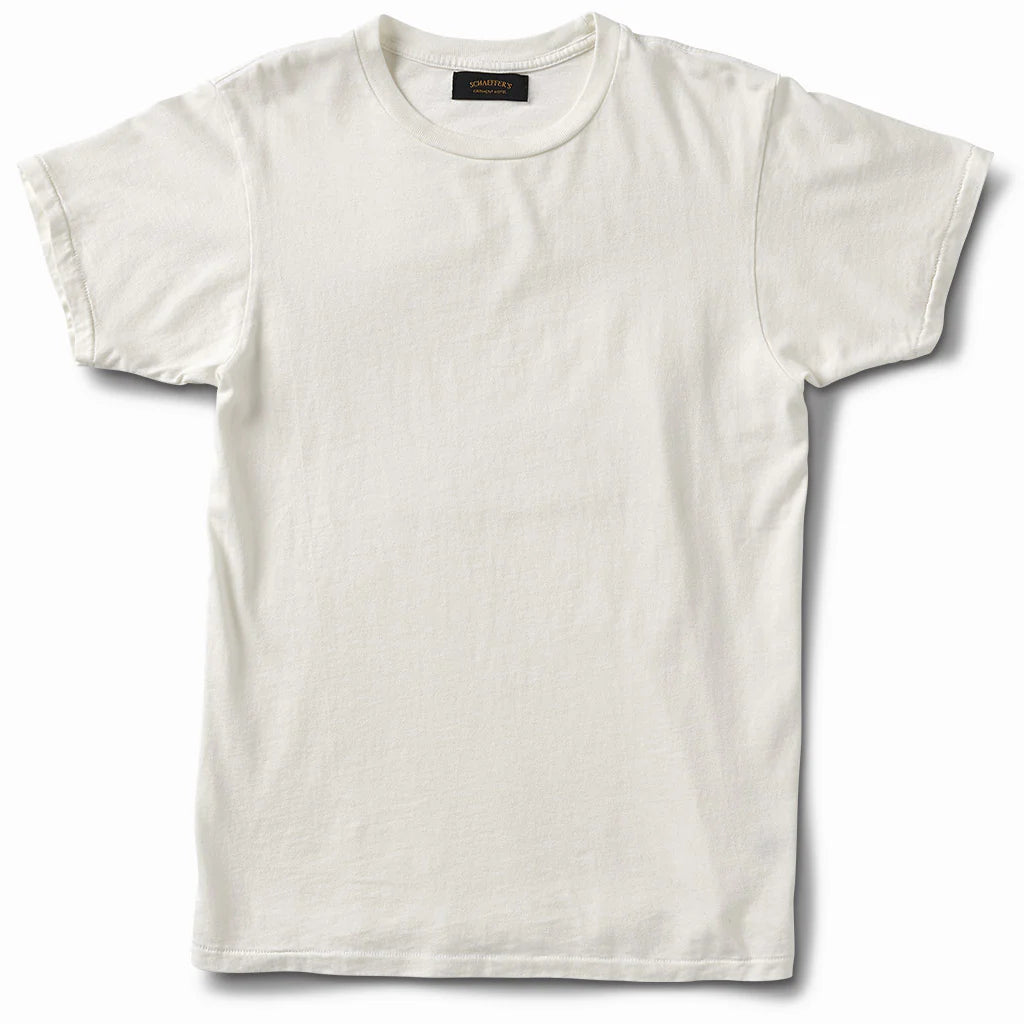Schaeffer’s Garment Hotel Ringspun 40's Tee - Off White