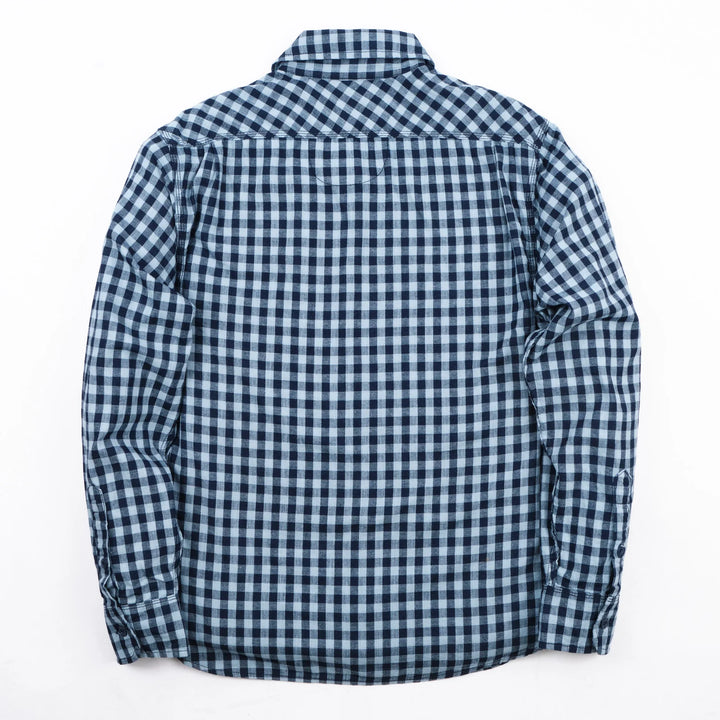 Freenote Cloth Wells - Indigo Gingham