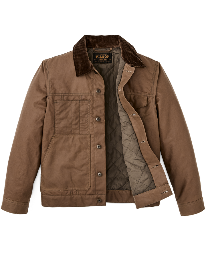 Filson - Insulated Short Cruiser Jacket in Dark Brown