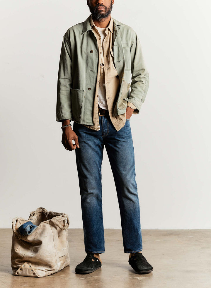 Imogene + Willie Henry Washburn Relaxed Tapered Leg  12.75oz Stretch Denim