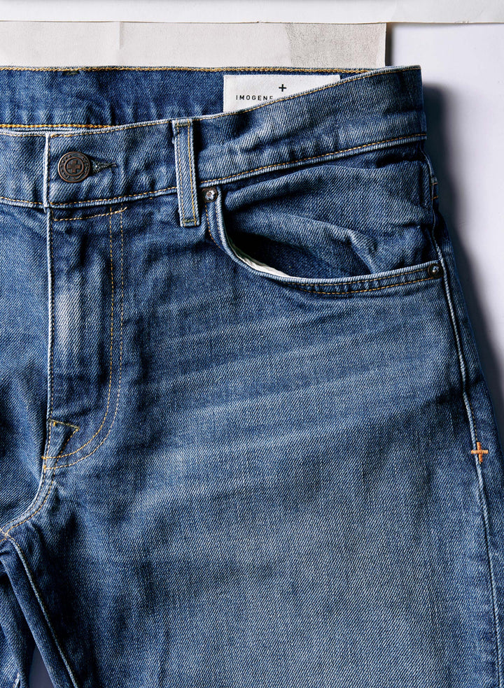 Imogene + Willie Henry Washburn Relaxed Tapered Leg  12.75oz Stretch Denim