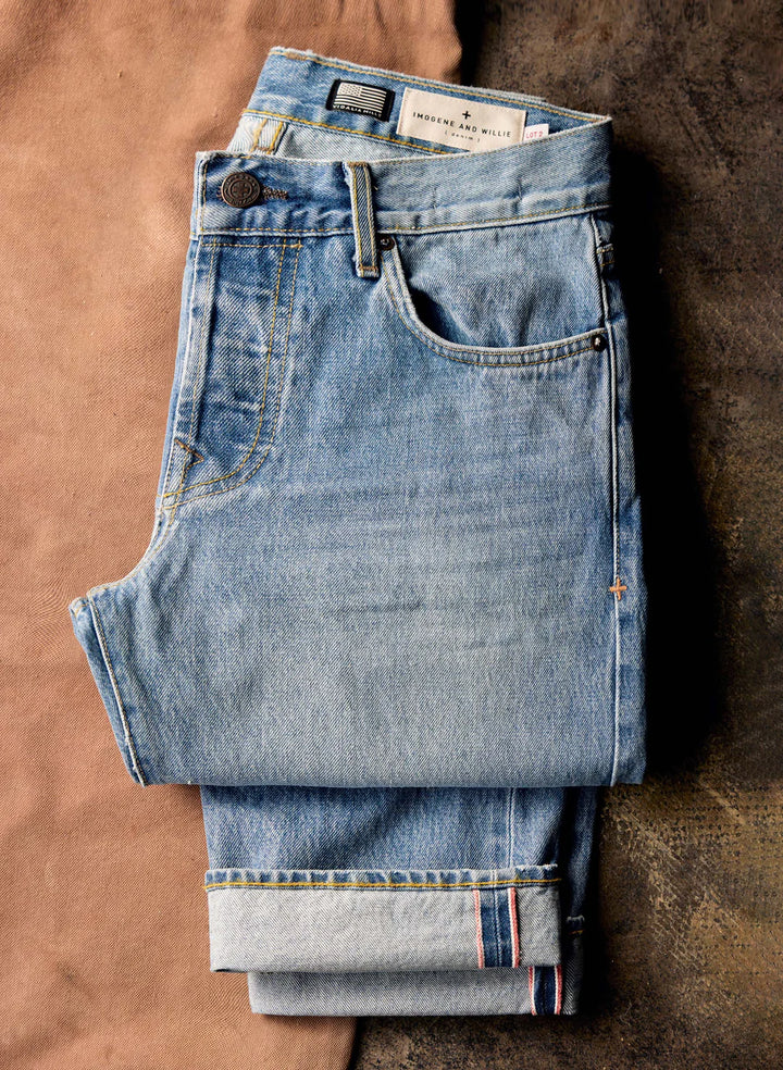 Imogene + Willie Henry Draper Relaxed Tapered Leg 14oz Vidalia Mills Selvage Denim