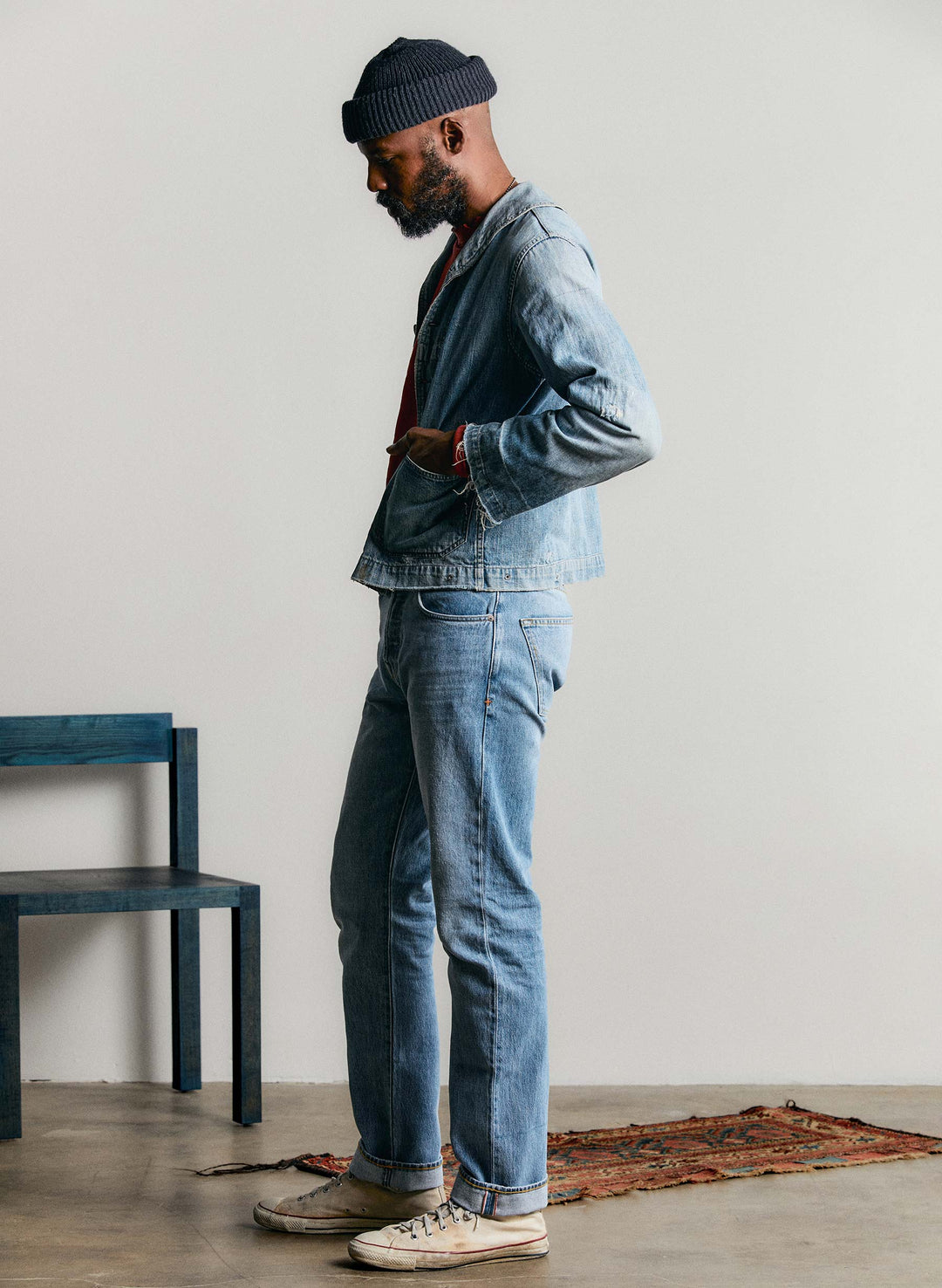 Imogene + Willie Henry Draper Relaxed Tapered Leg 14oz Vidalia Mills Selvage Denim