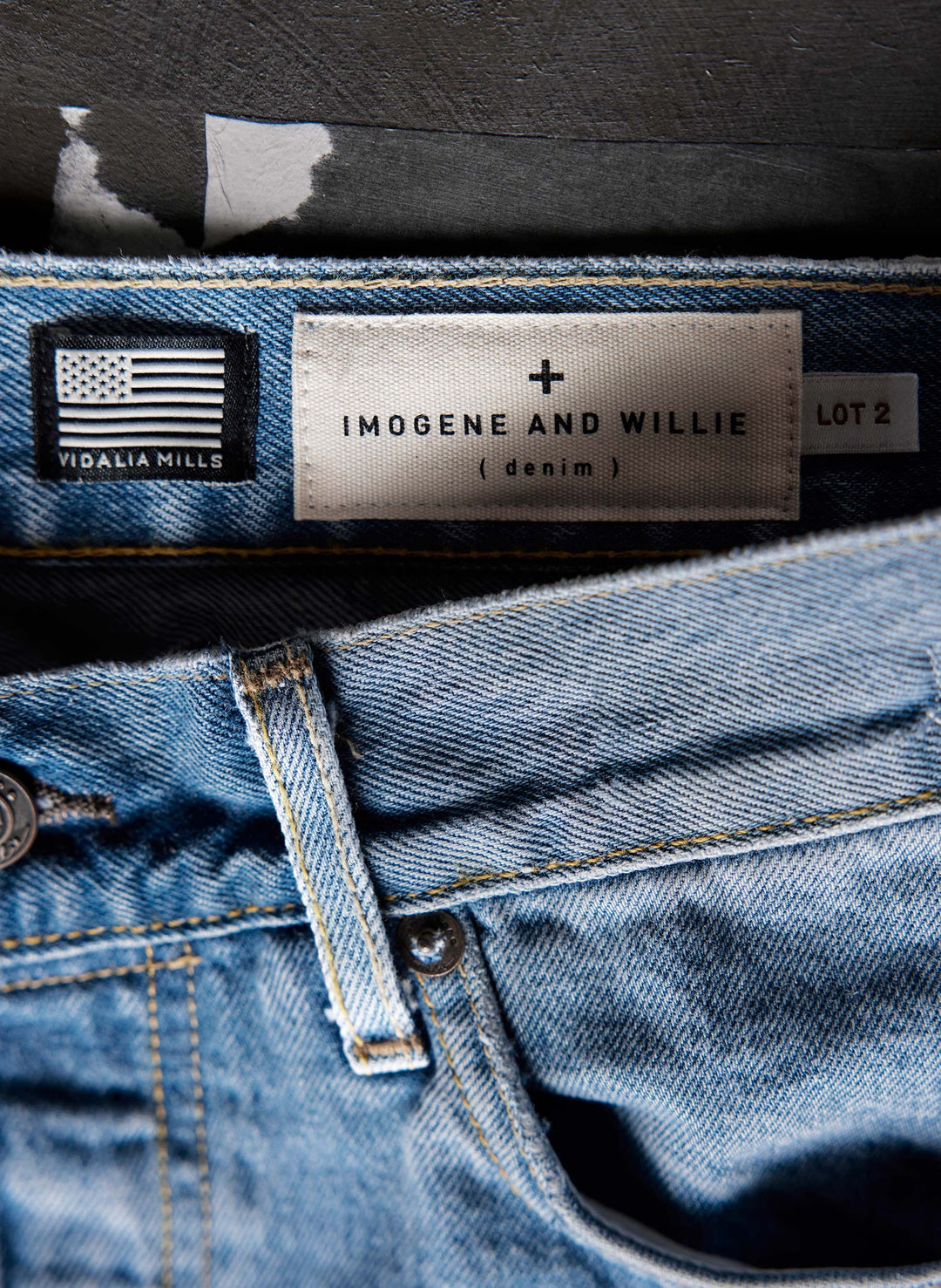 Imogene + Willie Henry Draper Relaxed Tapered Leg 14oz Vidalia Mills Selvage Denim