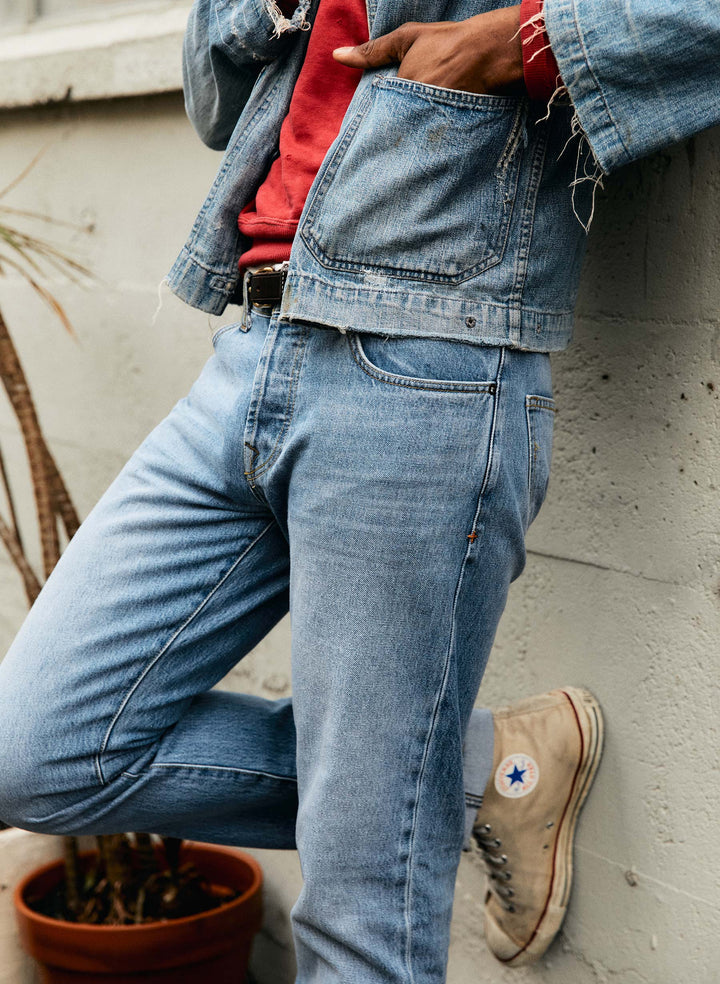 Imogene + Willie Henry Draper Relaxed Tapered Leg 14oz Vidalia Mills Selvage Denim