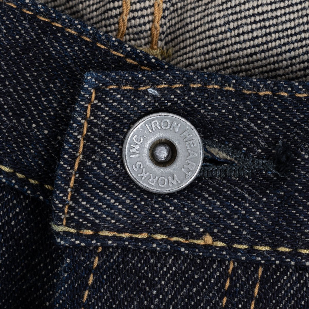Iron Heart 21oz Selvedge Denim Super Slim Cut 555 Jeans - Indigo