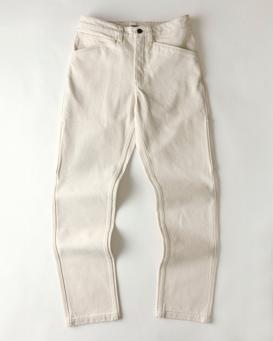 Taylor Stitch - The Painter Pant in Seeded Natural Chipped Canvas