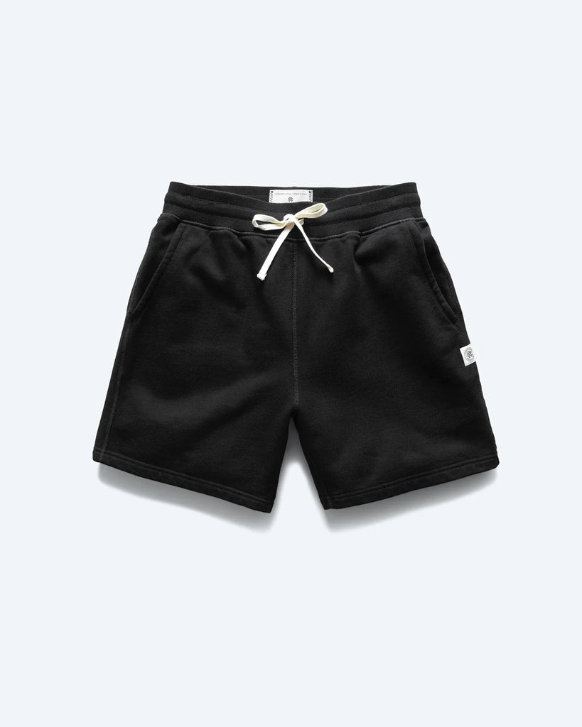 Reigning Champ Midweight Terry Short 6" - Black