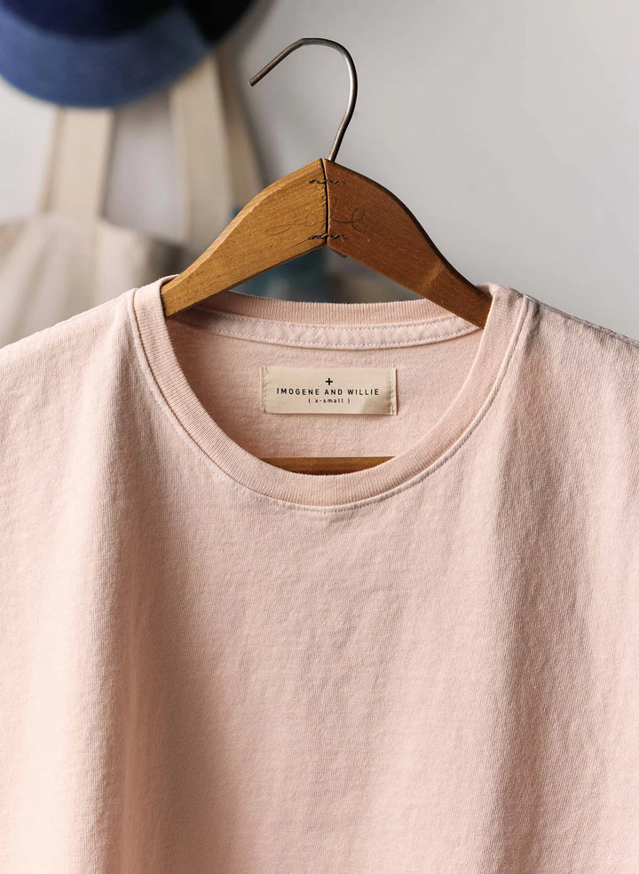Imogene + Willie Knit Box Crew - Faded Pink