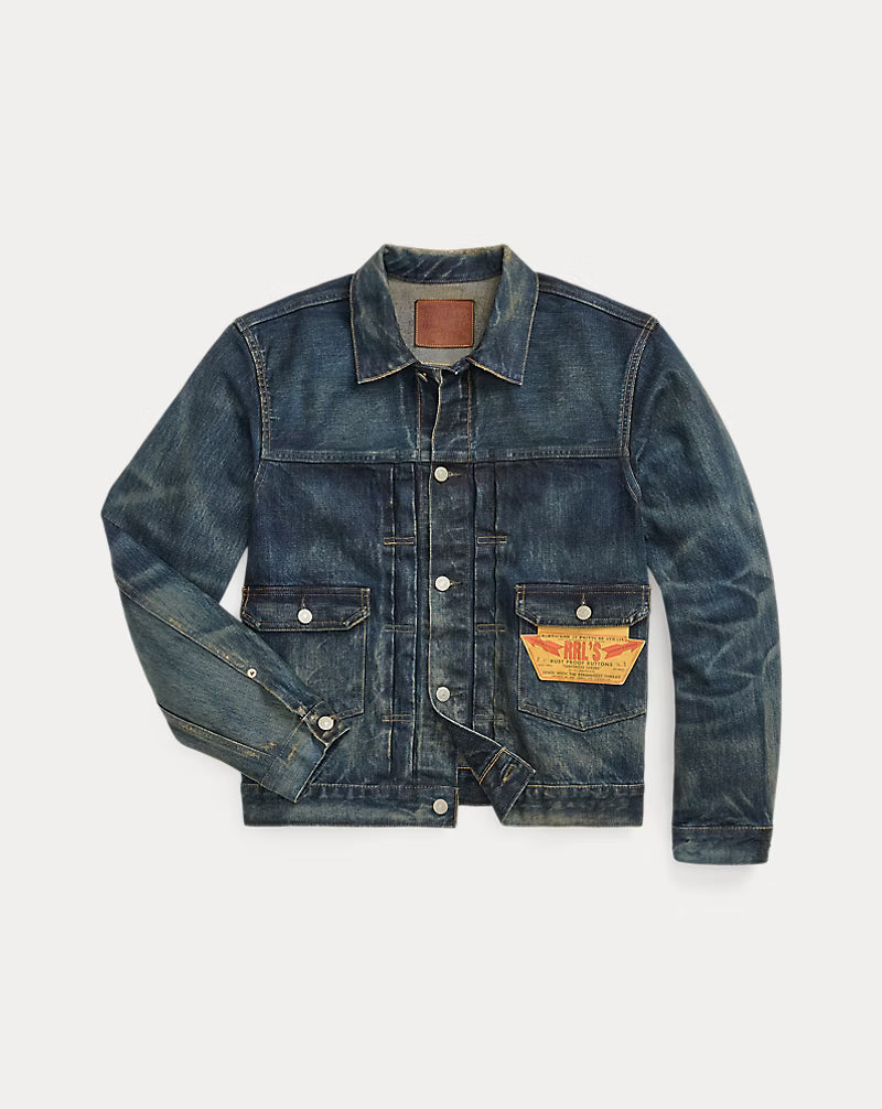 RRL Denim Trucker Jacket - Westview Wash – Berkeley Supply