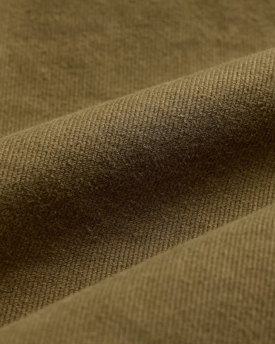 RRL Corduroy-Collar Cotton Deck Jacket - Khaki Drab