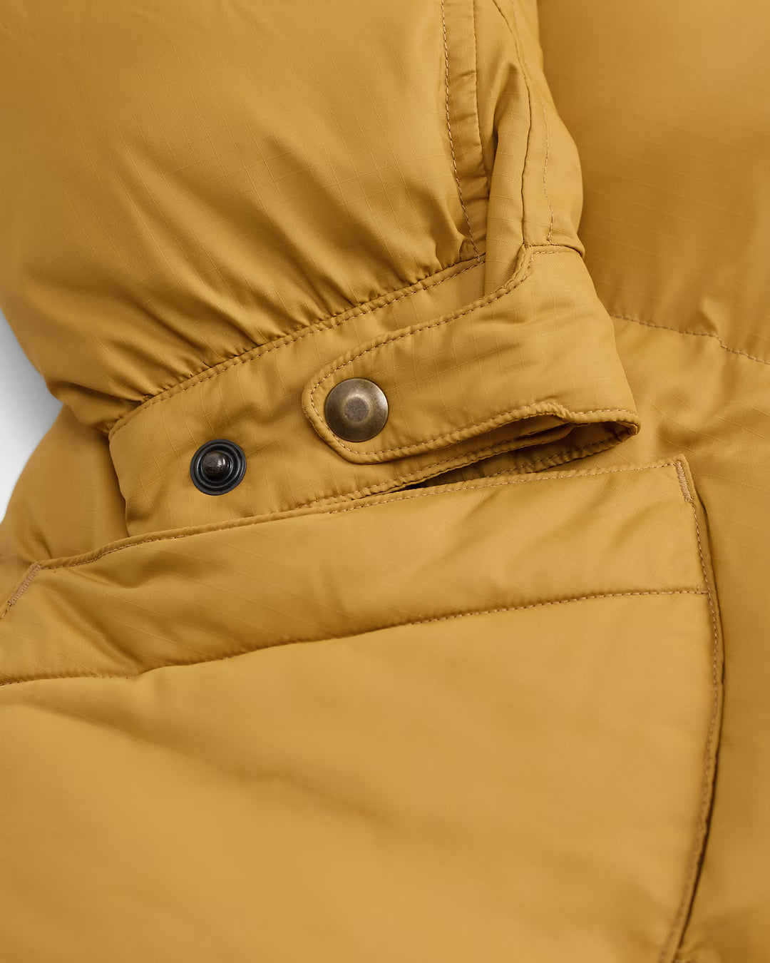 RRL Quilted Ripstop Jacket - Vintage Yellow