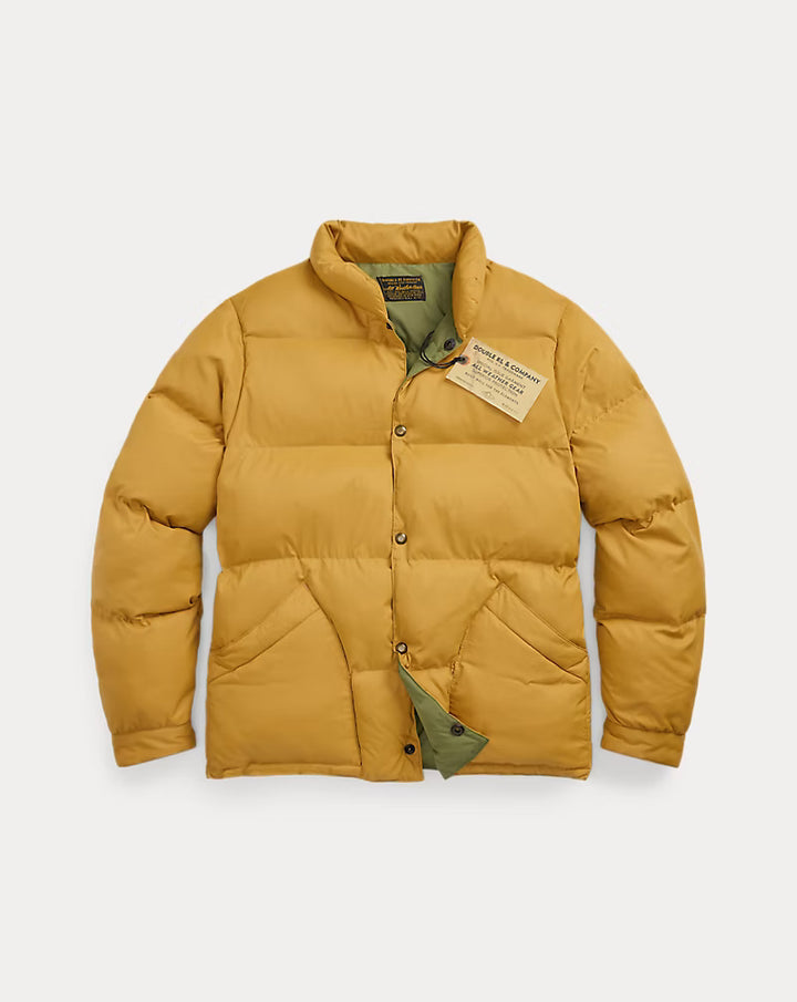 RRL Quilted Ripstop Jacket - Vintage Yellow