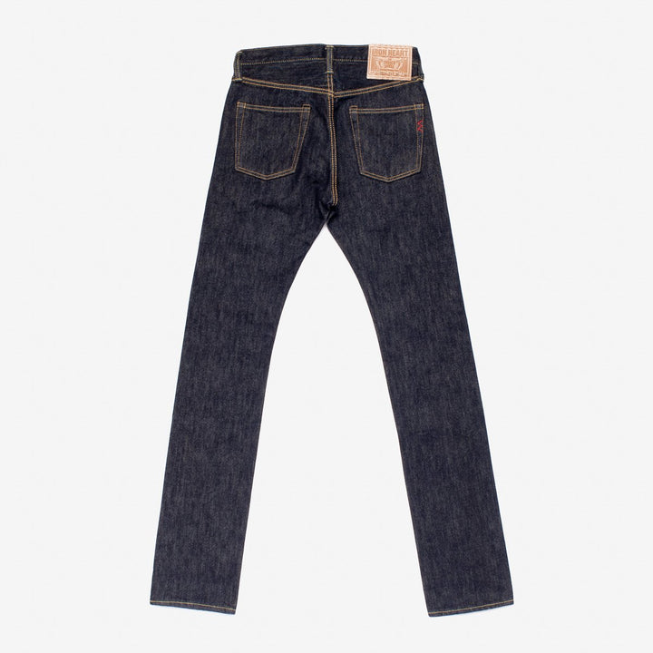 Iron Heart 21oz Selvedge Denim Super Slim Cut 555 Jeans - Indigo