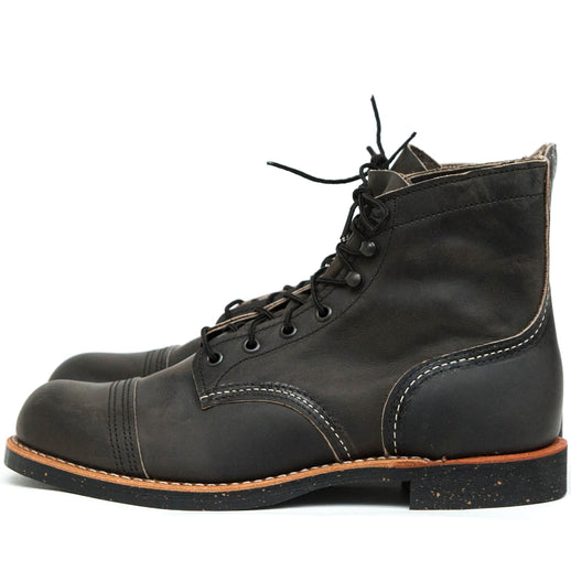 Red Wing 8086 Iron Ranger Charcoal Rough & Tough - Discontinued