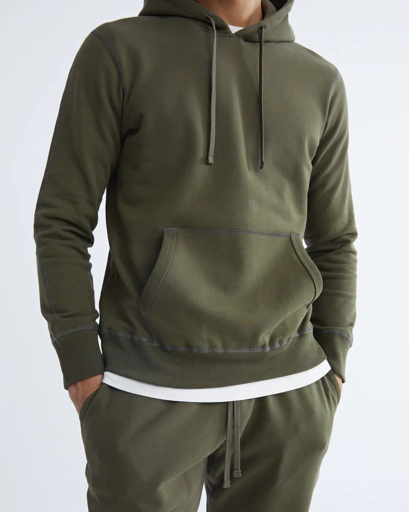 Reigning Champ Midweight Terry Pullover Hoodie - Fir