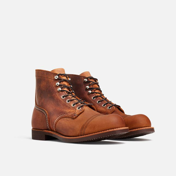 Red Wing Iron Ranger 6" Boot Copper Rough & Tough Leather - Style – Berkeley Supply