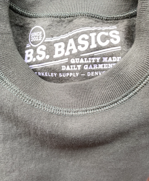 BS BASICS Pullover Hoodie - Grey
