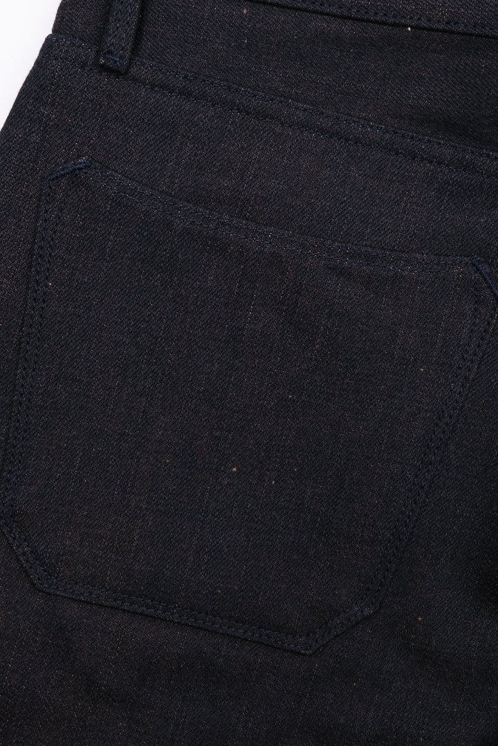 Freenote Cloth Portola Classic Taper 16oz - Indigo Brown Denim