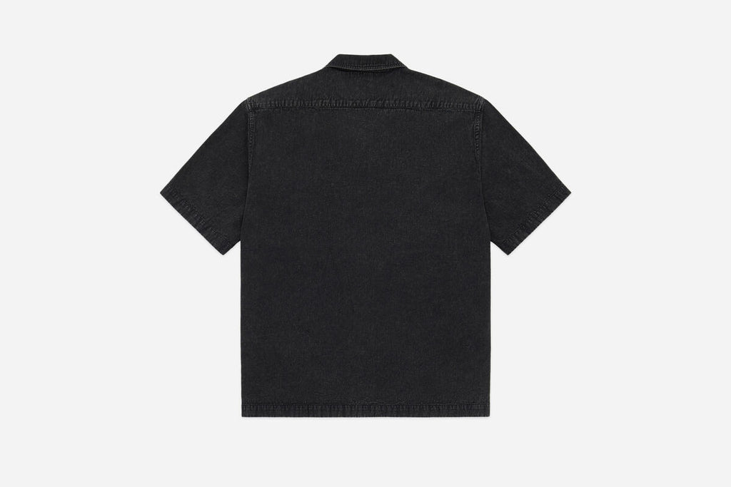 3sixteen Short Sleeve Workshirt - Black Stonewash