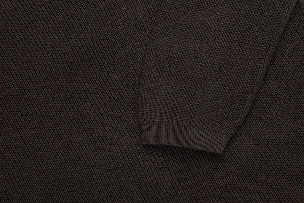 3sixteen Garment Dyed Knit Long Sleeve - Brown