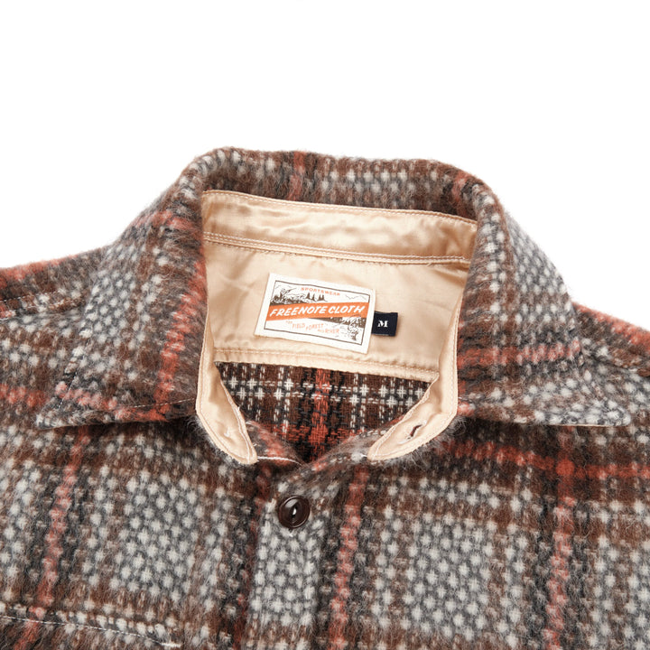Freenote Cloth Mendon Hexagon Dobby Wool Plaid