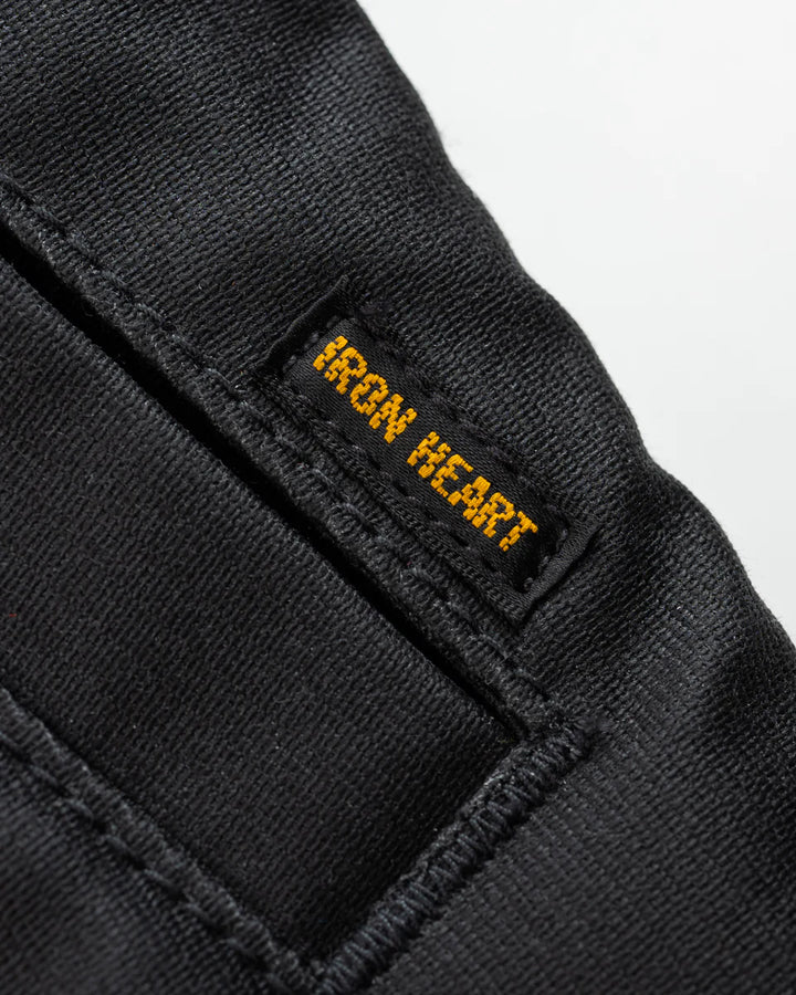 Iron Heart Oiled Whipcord N1 Deck Jacket - Black