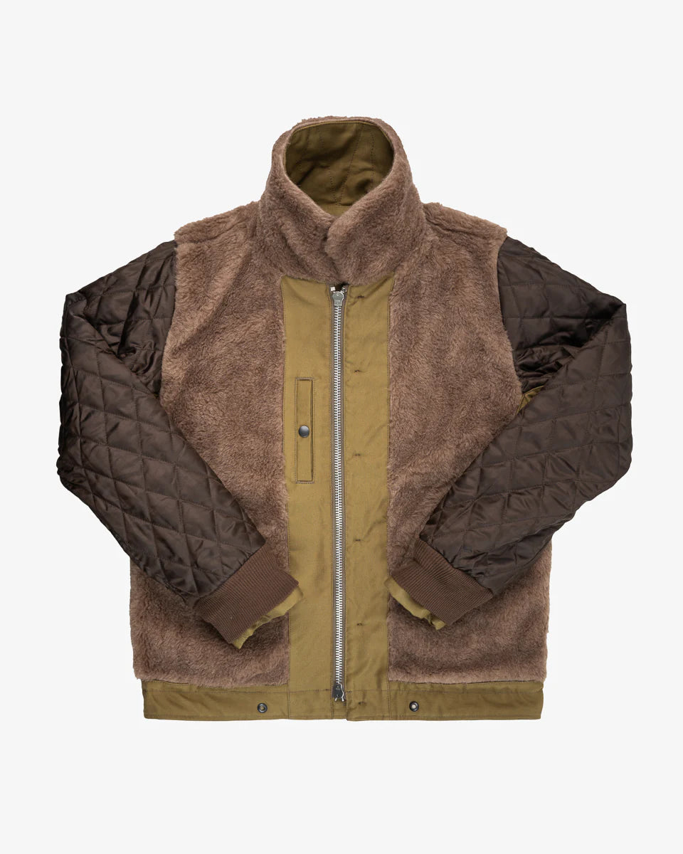 Iron Heart Whipcord N1 Deck Jacket - Khaki