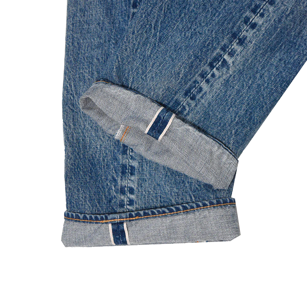 Full Count 1102-EB Straight Denim Eastbourne - Indigo Blue