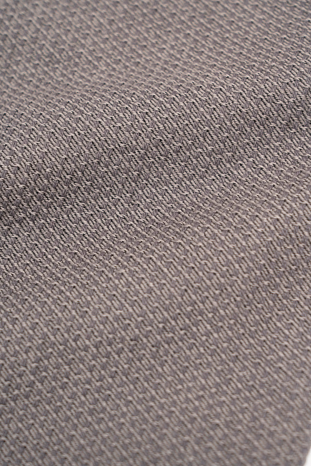 Pure Blue Japan Woven Sashiko Relaxed Tapered Pant - Heather gray x Black [1177-GRY]