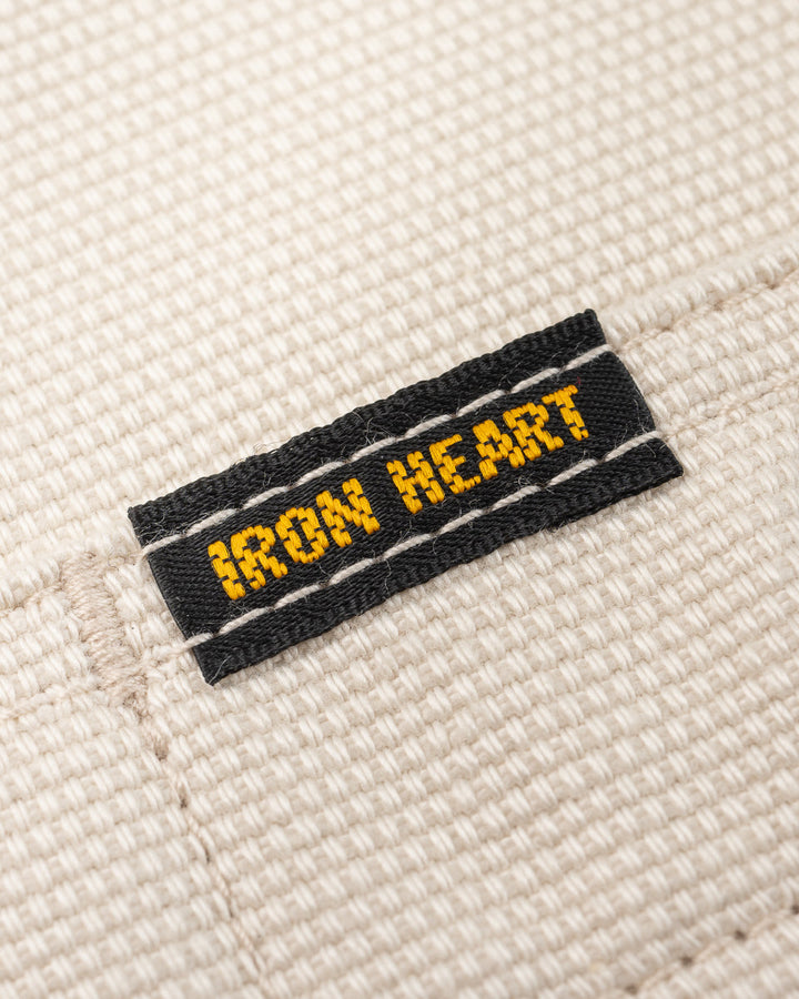 Iron Heart - 13oz Oxford Cloth Work Overshirt in Ivory