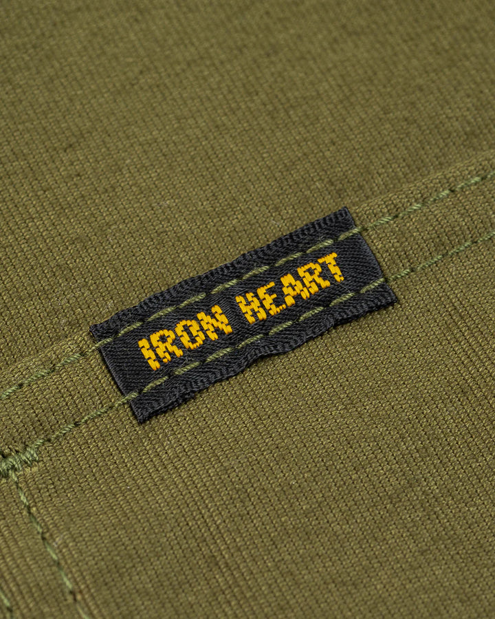 Iron Heart 8oz Military Whipcord CPO Shirt - Olive