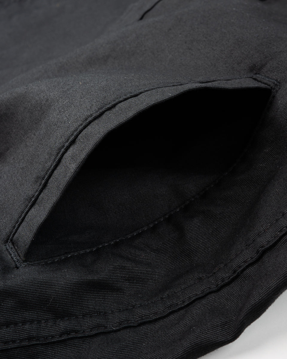 Iron Heart 8oz Military Whipcord CPO Shirt - Black