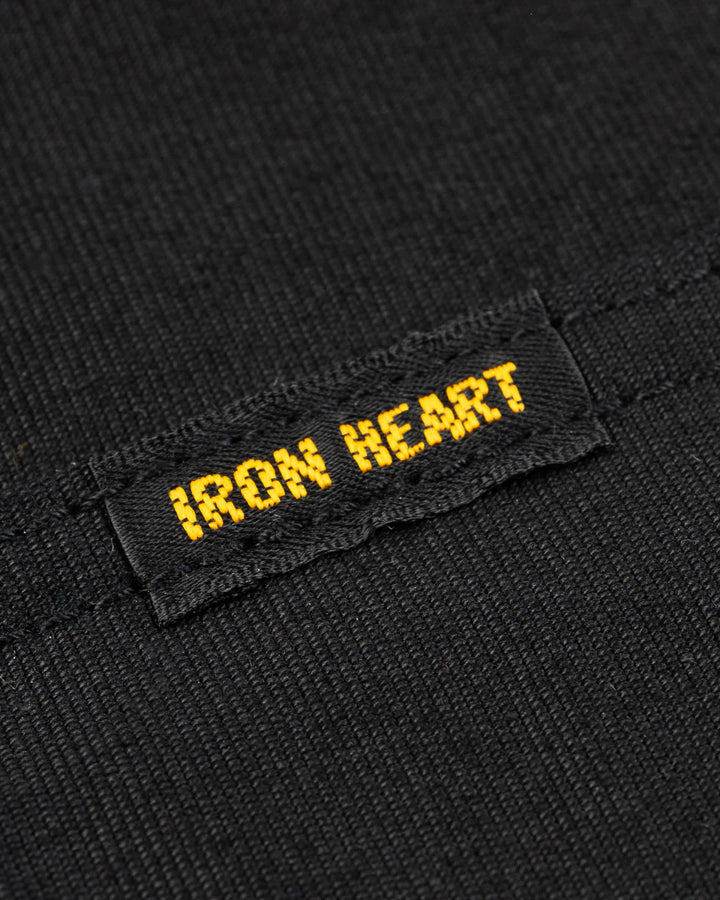 Iron Heart 8oz Military Whipcord CPO Shirt - Black