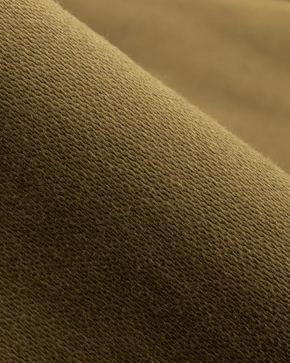 Iron Heart 12oz Military Moleskin Western Shirt - Khaki