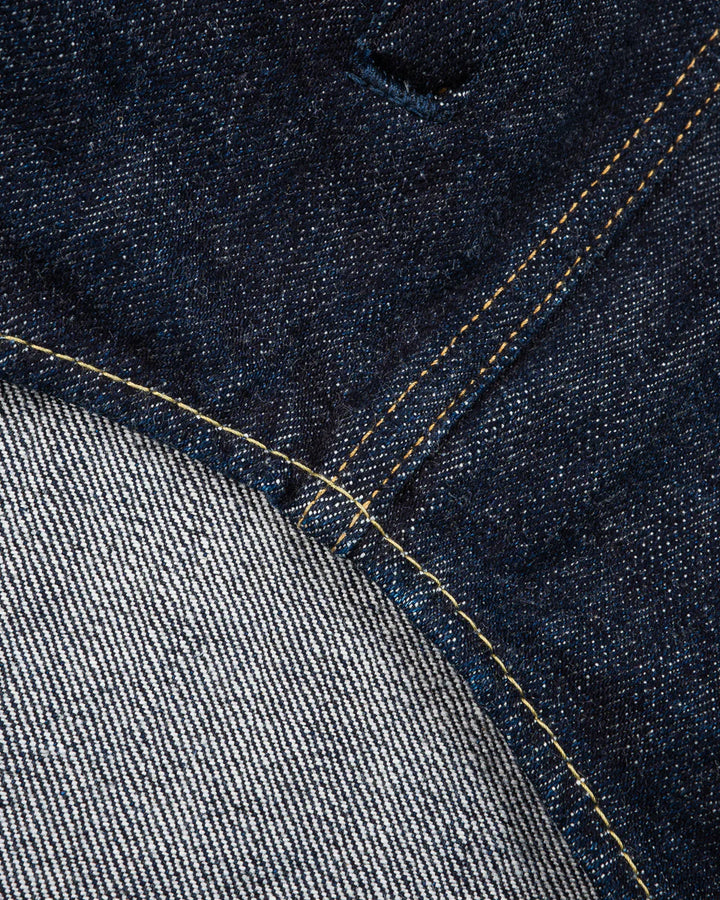 Iron Heart 16oz Selvedge Denim CPO Shirt - Indigo