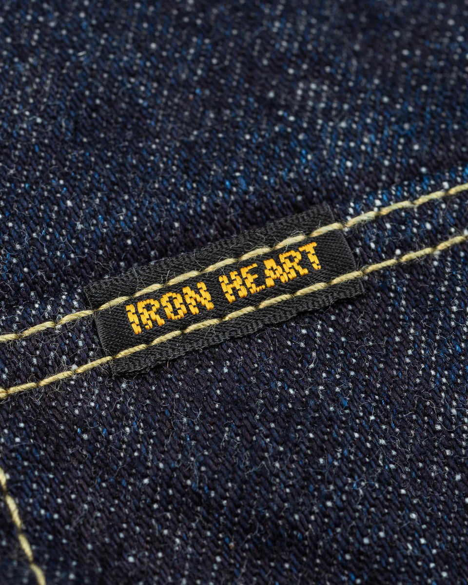 Iron Heart 16oz Selvedge Denim CPO Shirt - Indigo