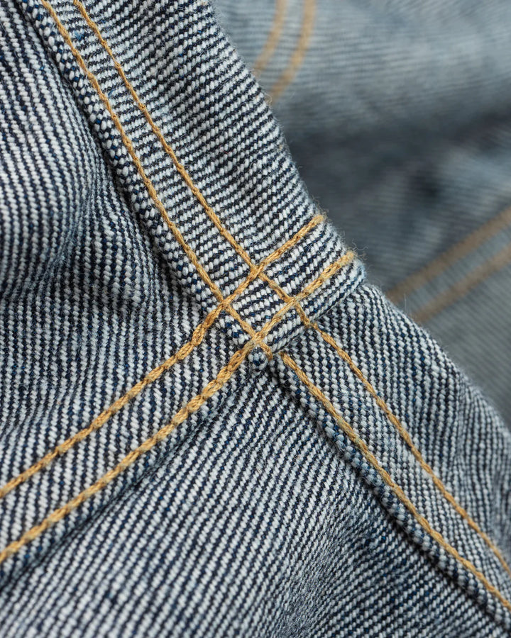 Iron Heart 16oz Selvedge Denim CPO Shirt - Indigo