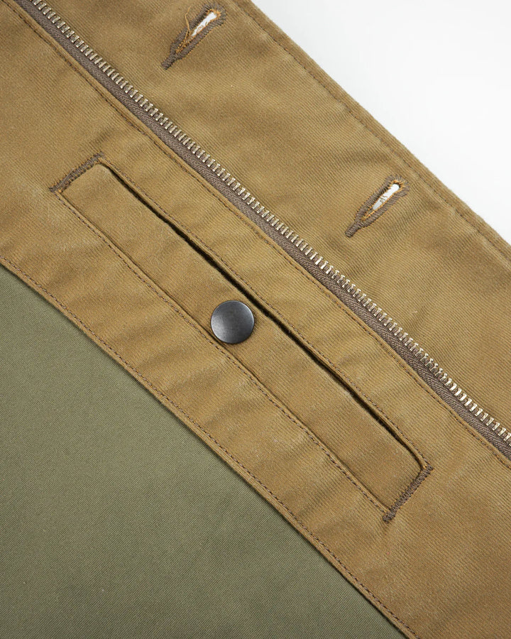 Iron Heart 12oz Whipcord Lightweight N1 Deck Jacket - Khaki