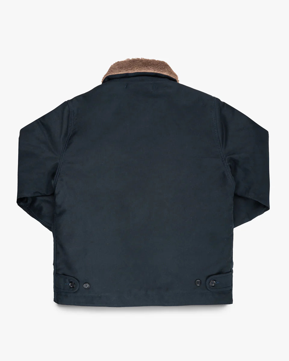 Iron Heart Whipcord N1 Deck Jacket - Navy