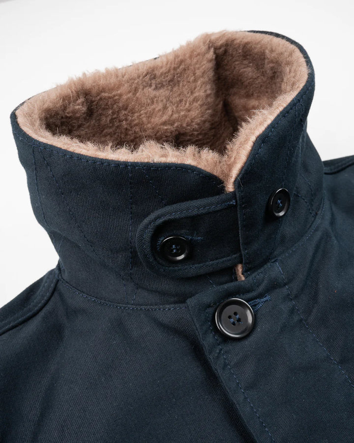 Iron Heart Whipcord N1 Deck Jacket - Navy